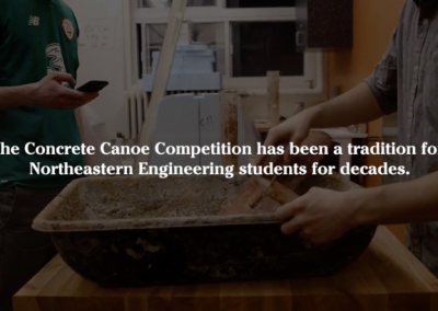 A Concrete Canoe Story