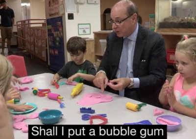 Preschool President Aoun